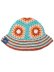 画像1: NEW ERA CROCHET KNIT BUCKET EXP SEAN WOTHERSPOON BLUE TINT (1)