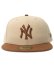 画像2: NEW ERA 59FIFTY GORO YANKEES OAT MILK/TIRAMISU (2)