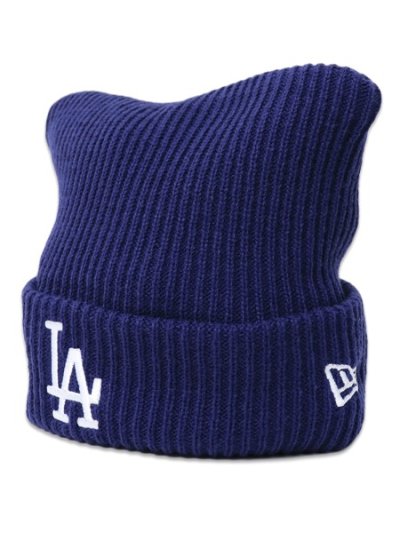 画像1: NEW ERA SQUARE KNIT GORO DODGERS DARK ROYAL
