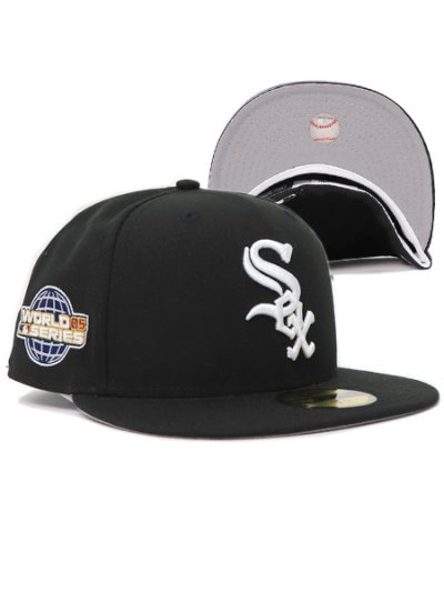 画像1: NEW ERA 59FIFTY CS WHITE SOX WS2005 U/GY FBM