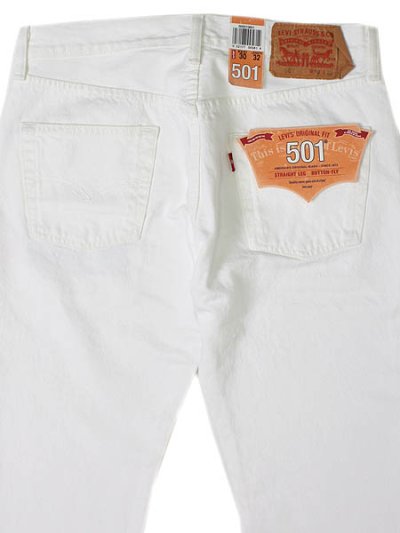 画像4: 【送料無料】LEVI'S 501 ORIGINAL JEANS-OPTIC DAISY