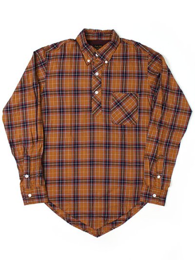 画像1: 【送料無料】SONIC LAB PEAKED BOTTOM BD PULLOVER SHIRT
