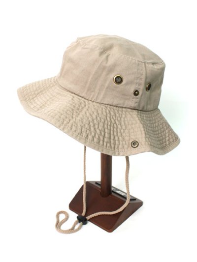 画像1: NEW HATTAN COTTON SAFARI HAT