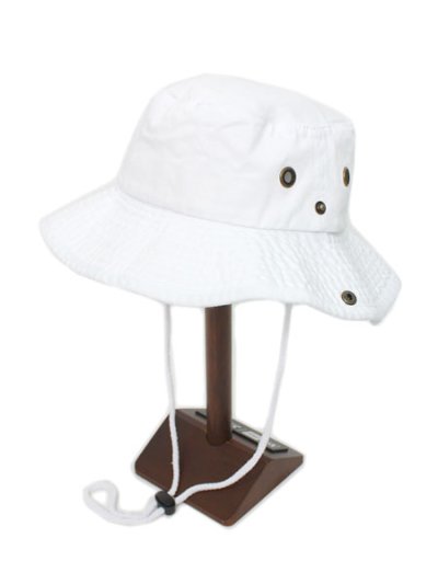 画像1: NEW HATTAN COTTON SAFARI HAT