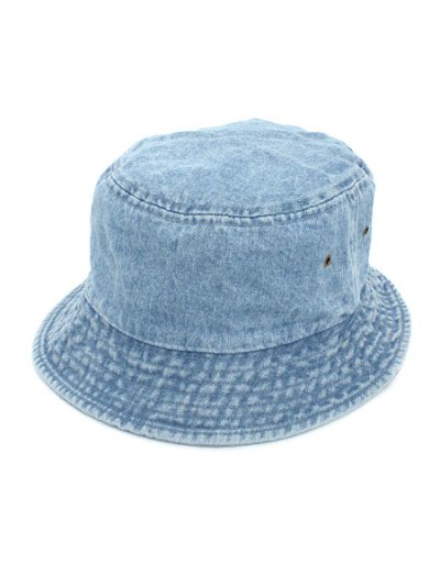 画像1: NEW HATTAN DENIM HAT LIGHT BLUE