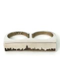 【SALE】SNASH JEWELRY DOUBLE FINGER NYC SKYLINE