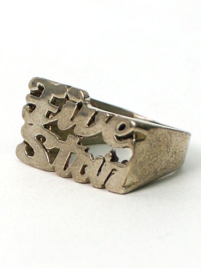 画像2: 【MEGA SALE】GROUNDSCORE NYC FIVE STAR RING-SILVER