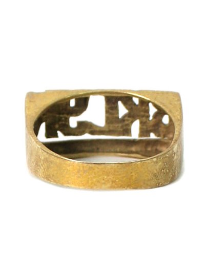 画像3: 【MEGA SALE】GROUNDSCORE NYC BKLYN RING-GOLD