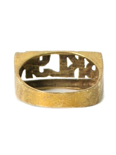 画像3: 【SALE】GROUNDSCORE NYC BKLYN RING-GOLD