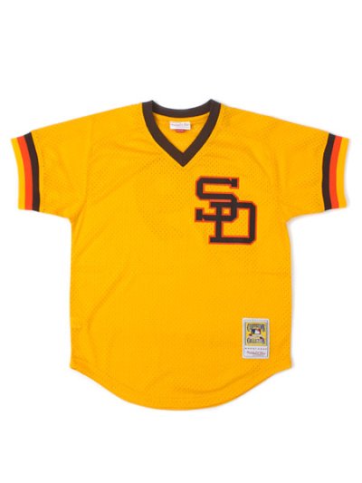 画像1: 【送料無料】MITCHELL & NESS AUTHENTIC MESH BP-T.GWYNN #19 SD PADRES