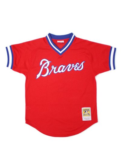 画像1: 【送料無料】MITCHELL & NESS AUTHENTIC MESH BP-D.MURPHY #3 BRAVES