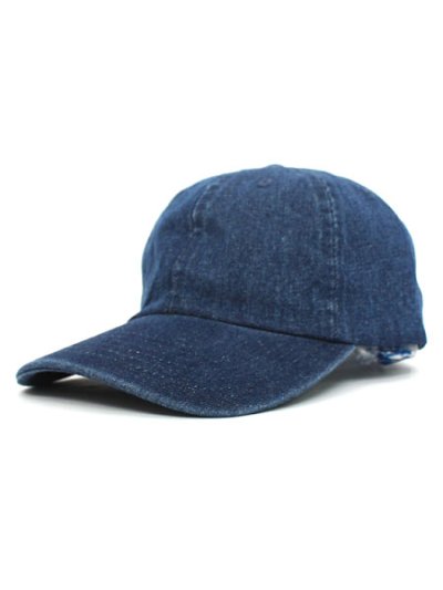 画像1: NEW HATTAN 6PNL DENIM CAP