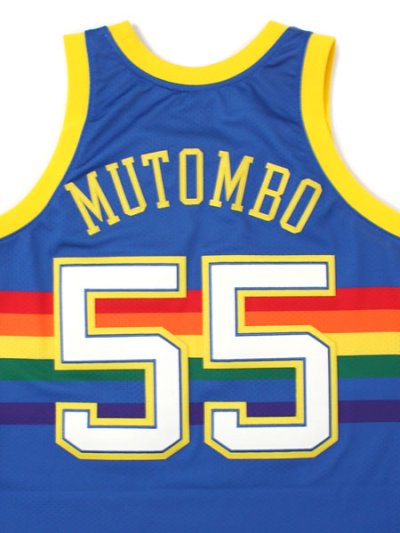 画像4: 【送料無料】MITCHELL & NESS NBA AUTHENTIC JERSEY-NUGGETS/MUTOMBO#55