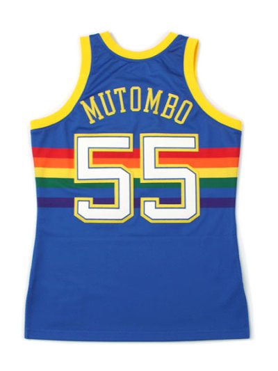 画像2: 【送料無料】MITCHELL & NESS NBA AUTHENTIC JERSEY-NUGGETS/MUTOMBO#55