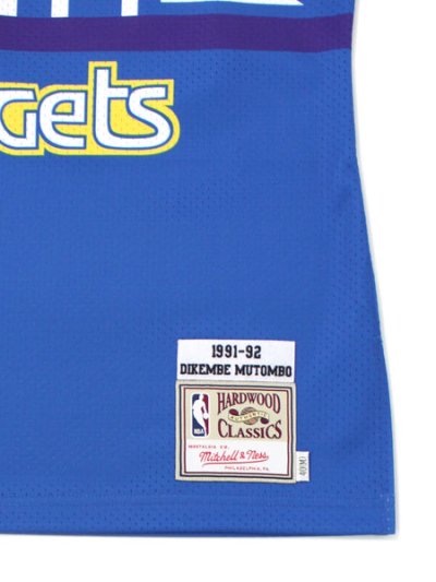 画像5: 【送料無料】MITCHELL & NESS NBA AUTHENTIC JERSEY-NUGGETS/MUTOMBO#55