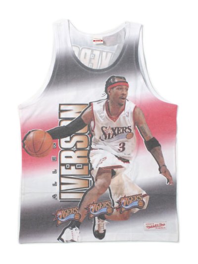 画像1: 【SALE】MITCHELL & NESS SUBLIMATED TANK-A.IVERSON