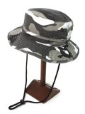 NEW HATTAN COTTON SAFARI HAT-CITY CAMO