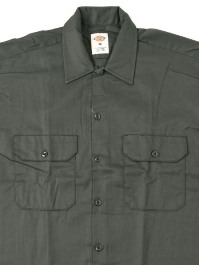 画像3: DICKIES L/S WORK SHIRT-OLIVE