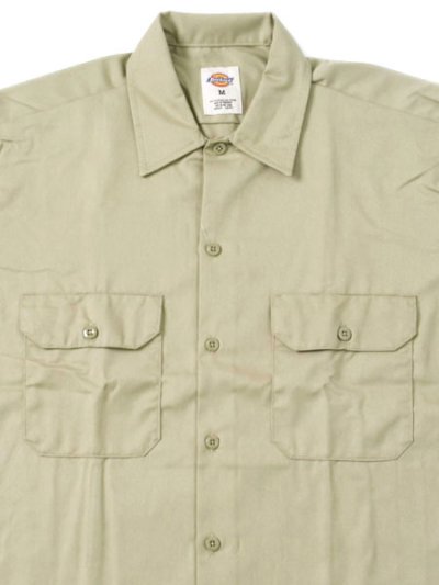 画像3: DICKIES L/S WORK SHIRT-MILITARY KHAKI