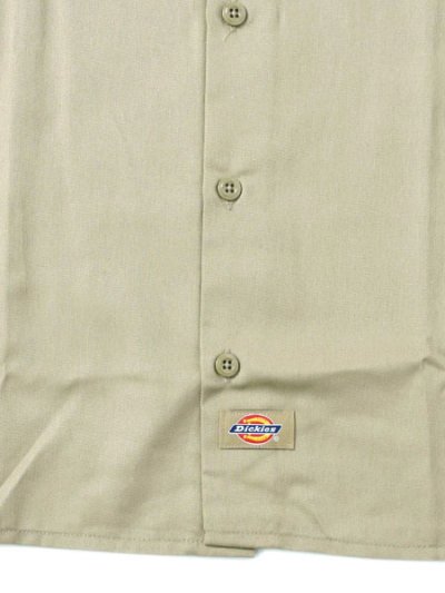 画像4: DICKIES L/S WORK SHIRT-MILITARY KHAKI