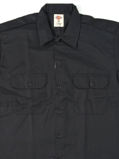 画像3: DICKIES L/S WORK SHIRT-BLACK