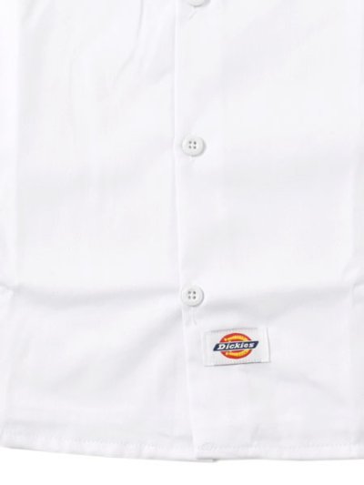 画像4: DICKIES L/S WORK SHIRT-WHITE