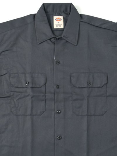 画像3: DICKIES L/S WORK SHIRT-CHARCOAL