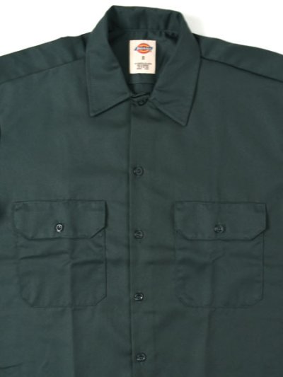 画像3: DICKIES S/S WORK SHIRT-GREEN