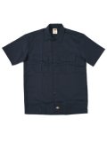 DICKIES S/S WORK SHIRT-DARK NAVY