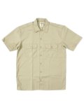 DICKIES S/S WORK SHIRT-MILITARY KHAKI