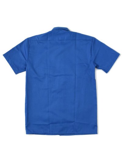 画像2: DICKIES S/S WORK SHIRT-ROYAL BLUE