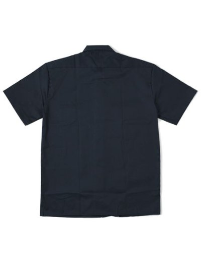 画像2: DICKIES S/S WORK SHIRT-DARK NAVY