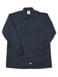 DICKIES L/S WORK SHIRT-DARK NAVY