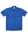 DICKIES S/S WORK SHIRT-ROYAL BLUE