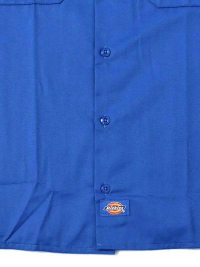 画像4: DICKIES S/S WORK SHIRT-ROYAL BLUE