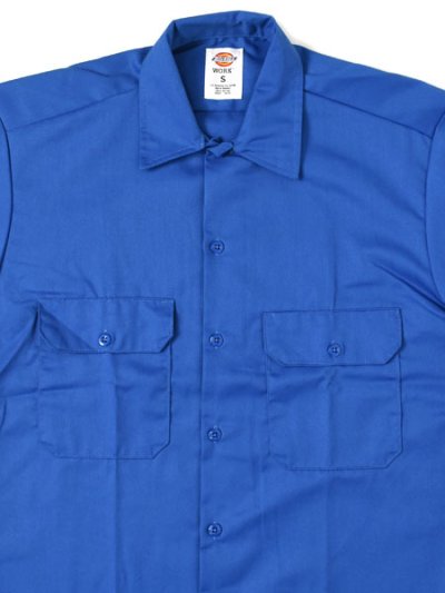 画像3: DICKIES S/S WORK SHIRT-ROYAL BLUE