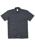 DICKIES S/S WORK SHIRT-CHARCOAL