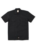 DICKIES S/S WORK SHIRT-BLACK