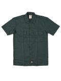 DICKIES S/S WORK SHIRT-GREEN