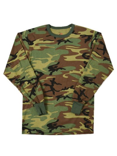 画像1: 【SALE】ROTHCO LONG SLEEVE CAMO TEE