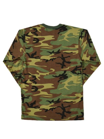 画像2: 【SALE】ROTHCO LONG SLEEVE CAMO TEE