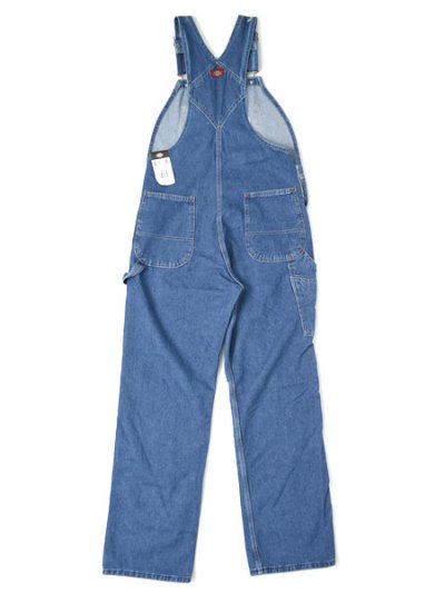 画像2: DICKIES STONEWASHED INDIGO BIB OVERALL