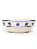 FISHS EDDY HATTAN BLUE PLATE SPECIAL NAPPY BOWL