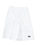 DICKIES 13" LOOSE.F MP WORK SHORTS-WHITE