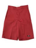 DICKIES 13" LOOSE.F MP WORK SHORTS-RED