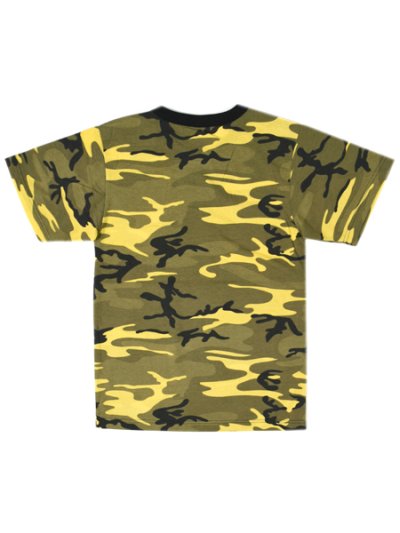 画像2: 【SALE】ROTHCO COLORED CAMO TEE-STINGER YELLOW CAMO