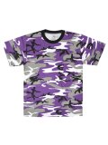 【SALE】ROTHCO COLORED CAMO TEE-ULTRA VIOLET CAMO