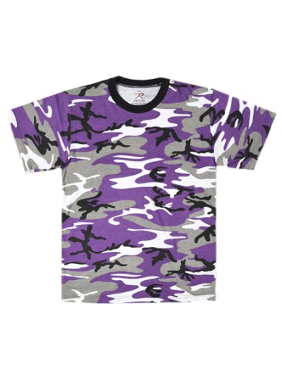 画像1: 【SALE】ROTHCO COLORED CAMO TEE-ULTRA VIOLET CAMO