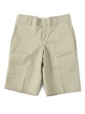 DICKIES REG FIT 11" WORK SHORT-DESERT SAND