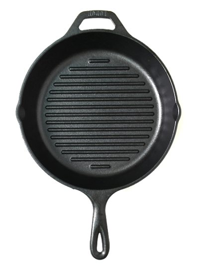 画像1: LODGE 10-1/4 INCH CAST IRON GRILL PAN